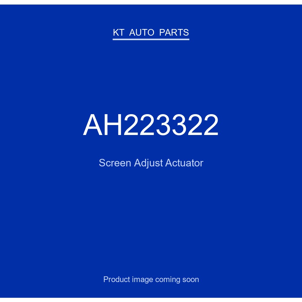 Compatible with John Deere AH223322 Screen Adjust Actuator
