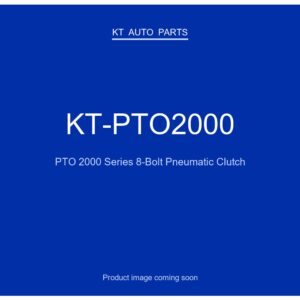 KT PTO 2000 Series 8-Bolt Pneumatic Clutch - Replacement for Chelsea 489