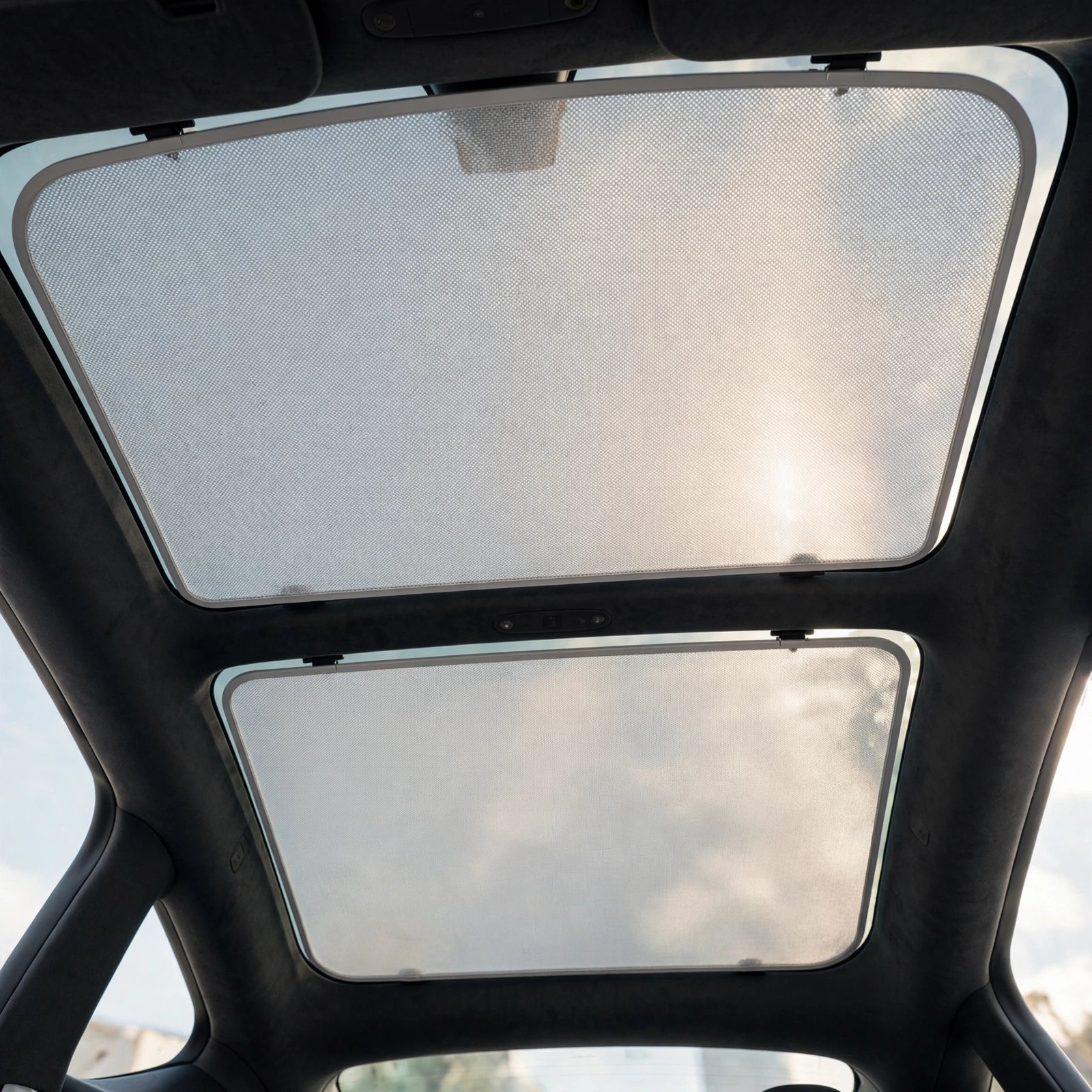 Glass Roof Sunshade for Tesla Model Y & Model 3 - Clip-In Mesh Sun Shade - 图片 2