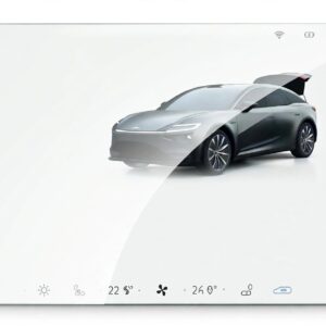 Tempered Glass Screen Protector for Tesla Model 3 Highland & Model Y Juniper - 15.4 inch