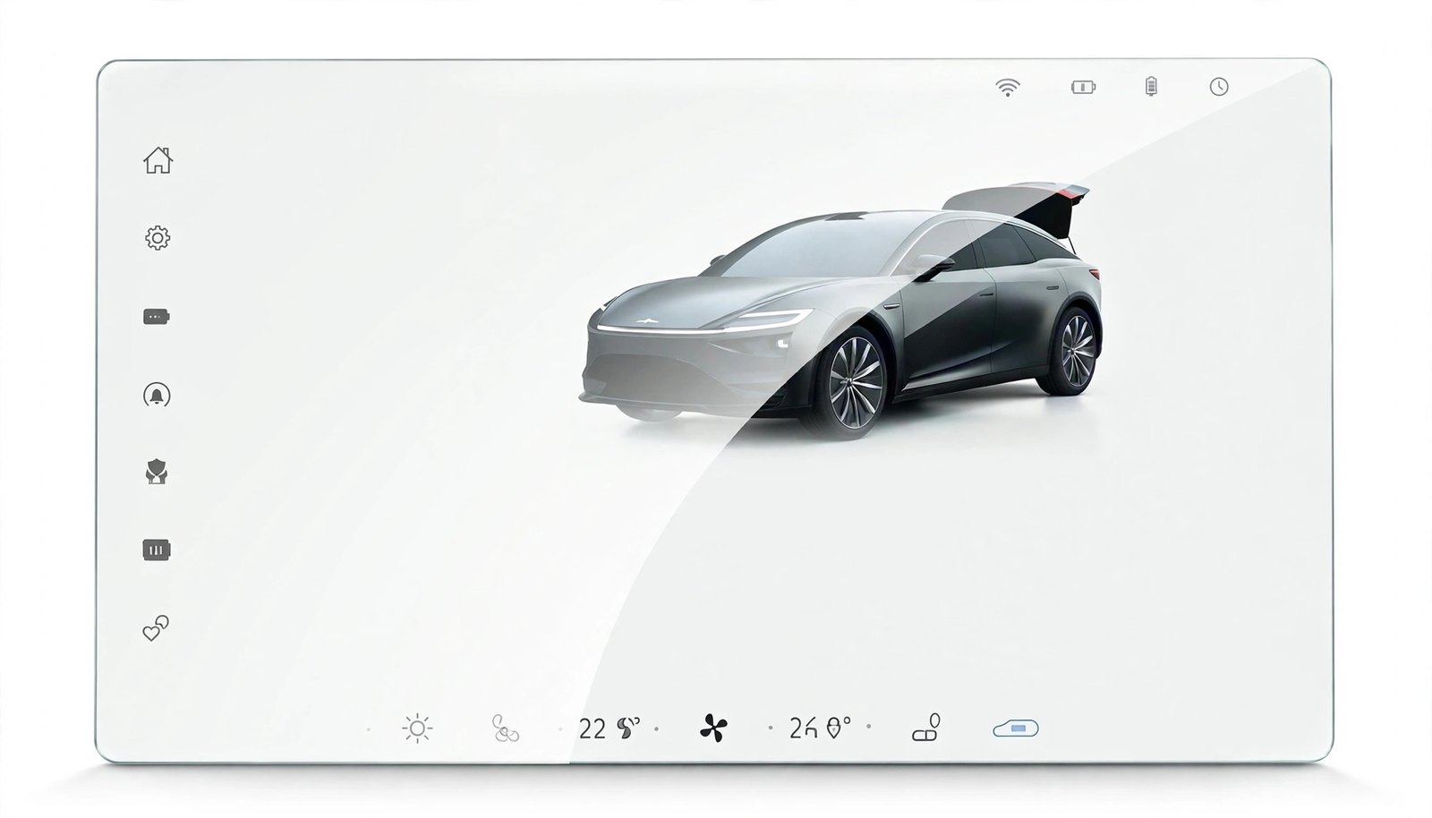 Tempered Glass Screen Protector for Tesla Model 3 Highland & Model Y Juniper - 15.4 inch