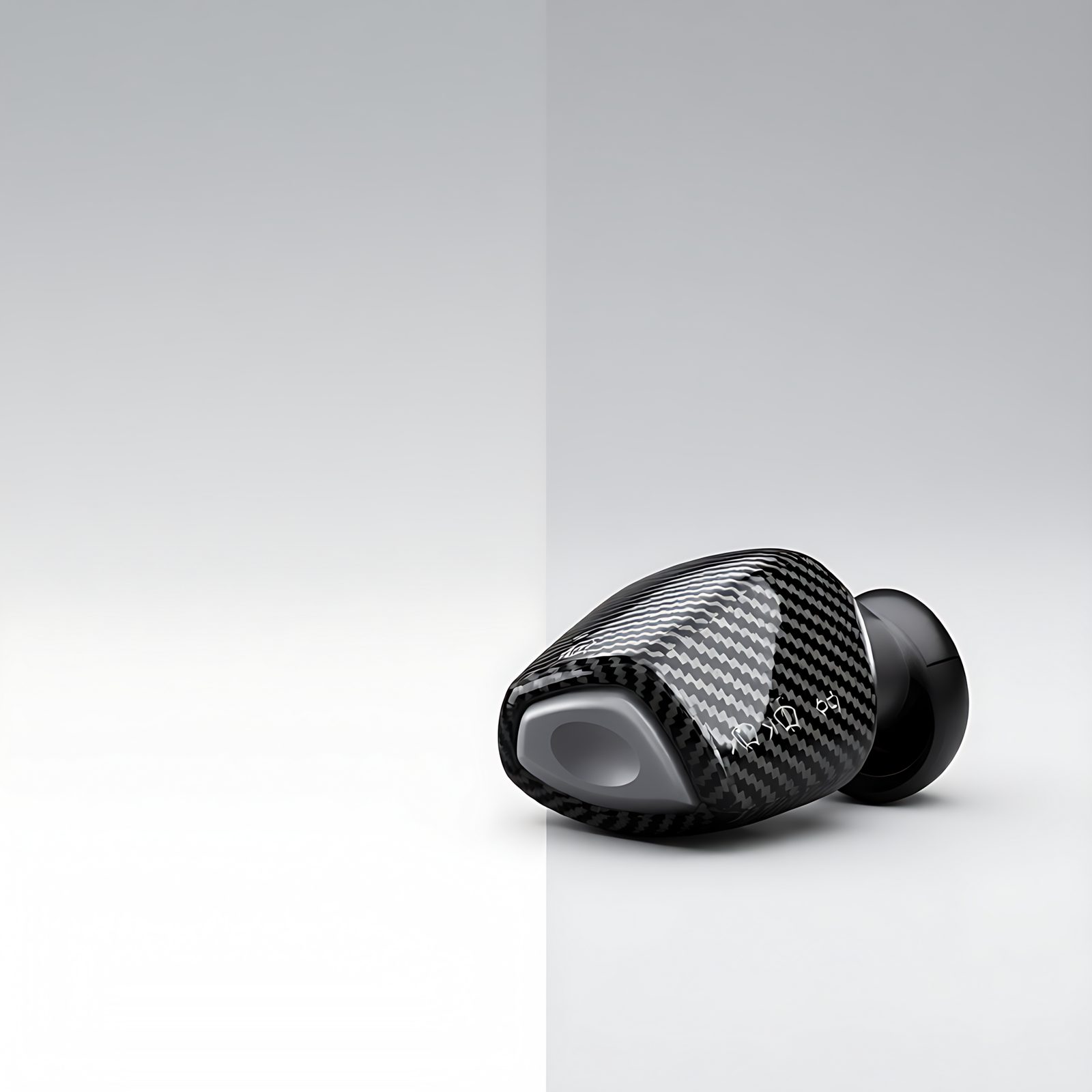 Gear Stalk Cover for Tesla Model 3 & Model Y - Carbon Fiber Texture Full-Wrap Trim, Clip-On - 图片 5