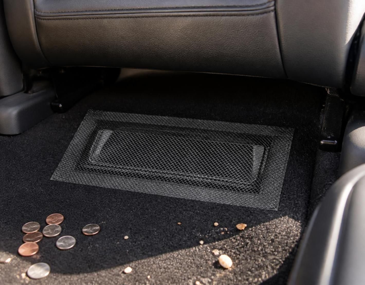 Under-Seat Vent Covers for Tesla Model 3 Highland & Model Y Juniper - Mesh Dust Covers, 2-Pack - 图片 4